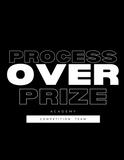 "Process Over Prize Academy" Half-Sleeve Rashguard