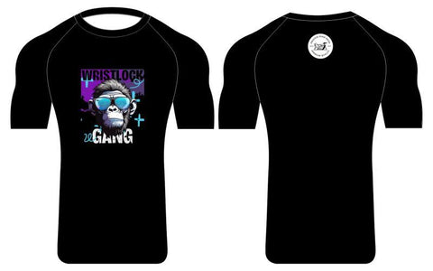 "Wristlock Gang" Half-Sleeve Rashguard